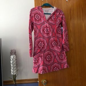 Coolibar SPF beach coverup with hood